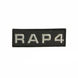 RAP4 Patch, Black