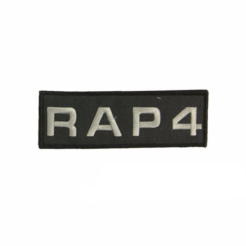 RAP4 Patch, Black
