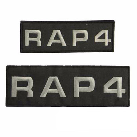 RAP4 Patch Package Set (Black)