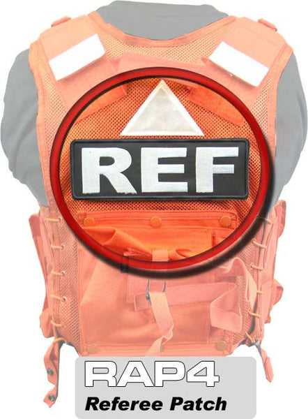 Referee Patch Large (Black) – MCS