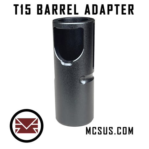T15 Spyder Barrel Adapter