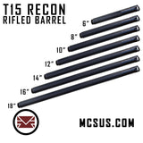 T15 Recon Rifled Barrel (22mm Muzzle Threads)
