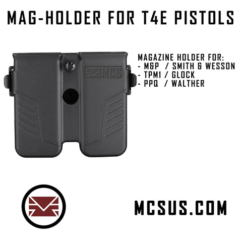 Magazine Holder For T4E Walther PPQ, TPM1 Glock and Smith and Wesson M&P