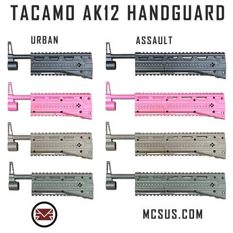 Tacamo AK12 Front Sight/Handguard for Hurricane, Tornado, Tippmann X7, Tippmann Phenom