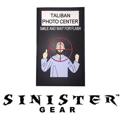Sinister Gear "Taliban Photo Center" PVC Patch