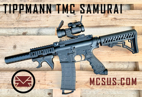 Custom Tippmann TMC Samurai Paintball Gun (.68 Cal)