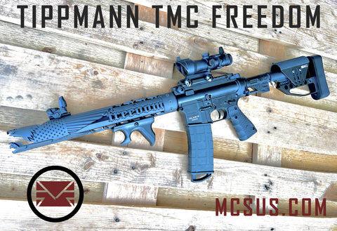 Custom Tippmann TMC Freedom Fighter Paintball Gun (.68 Cal)