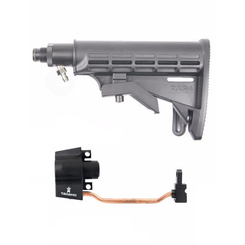 Tornado And Tippmann X7 Classic Complete Remote Line Adapter and Stock ...