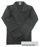 BLACK BDU Combat Shirt (Clearance Item)